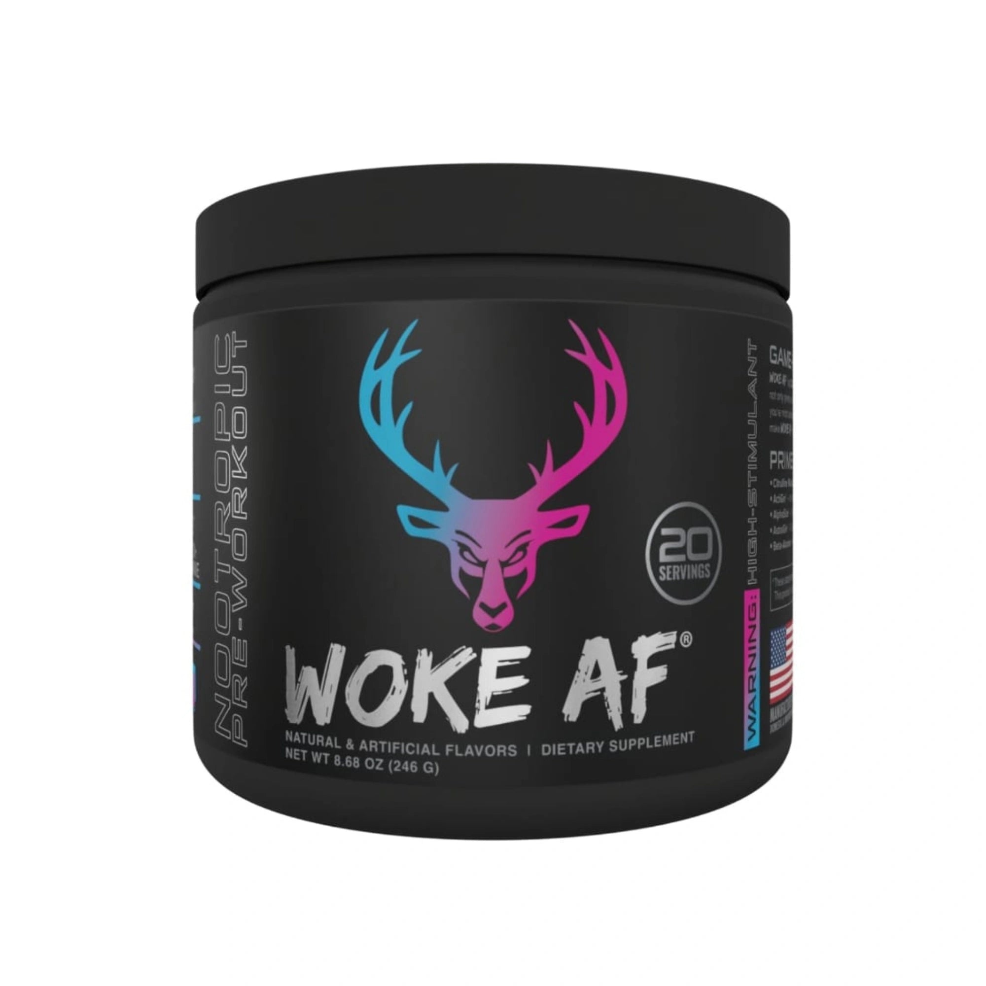 Woke AF – High-Stim Nootropic Pre-Workout