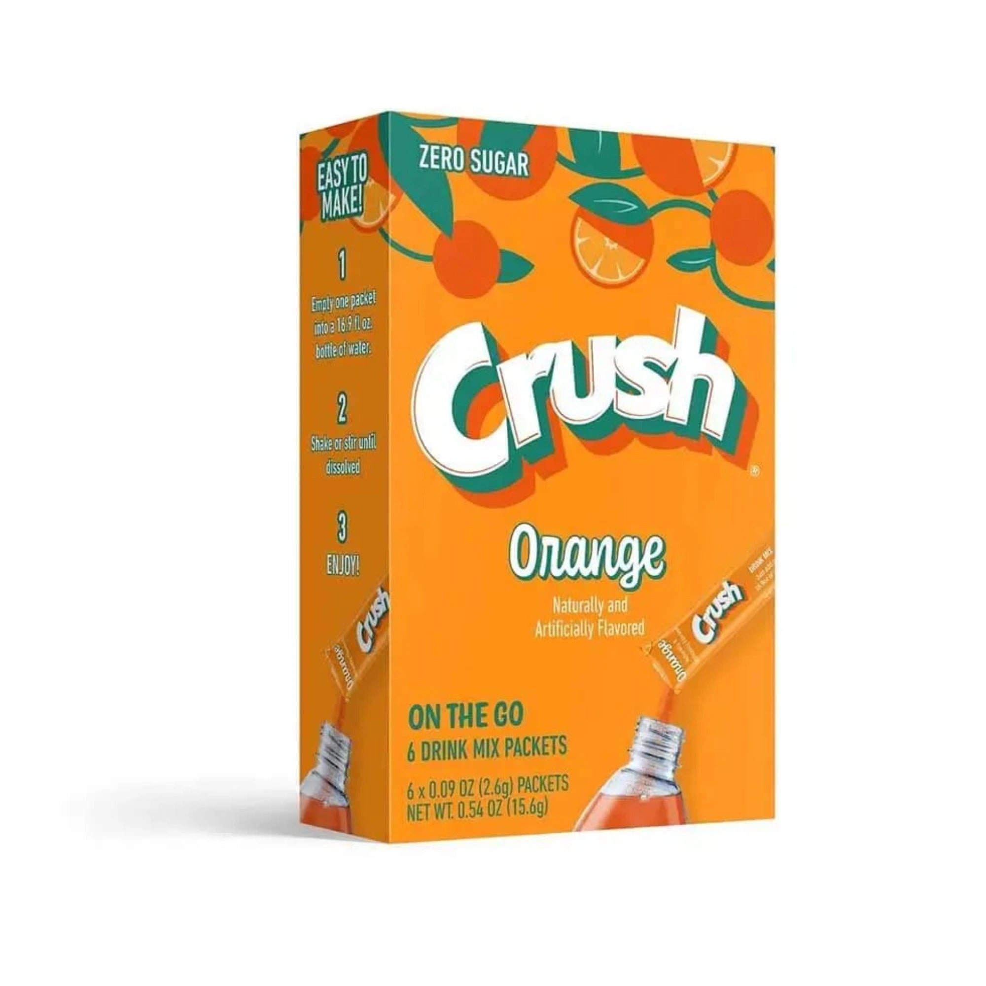 Crush Sugar-Free On‑The‑Go Drink Mix Packets