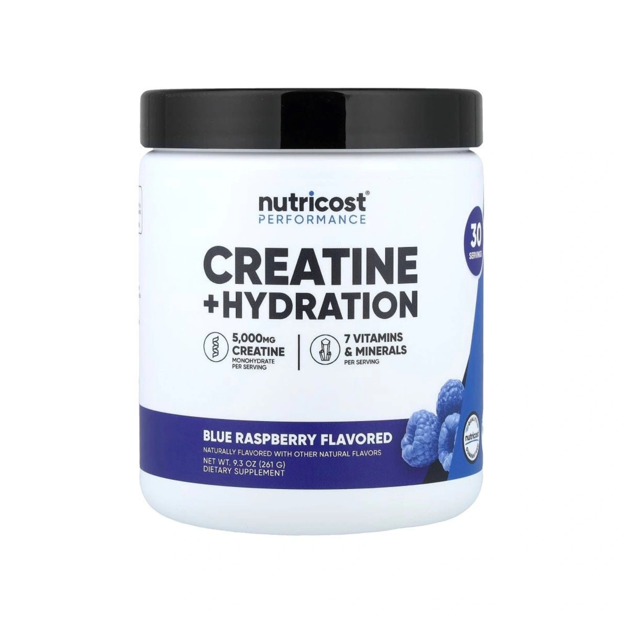 Nutricost Creatine + Hydration – 5,000mg Creatine + 7 Vitamins & Minerals