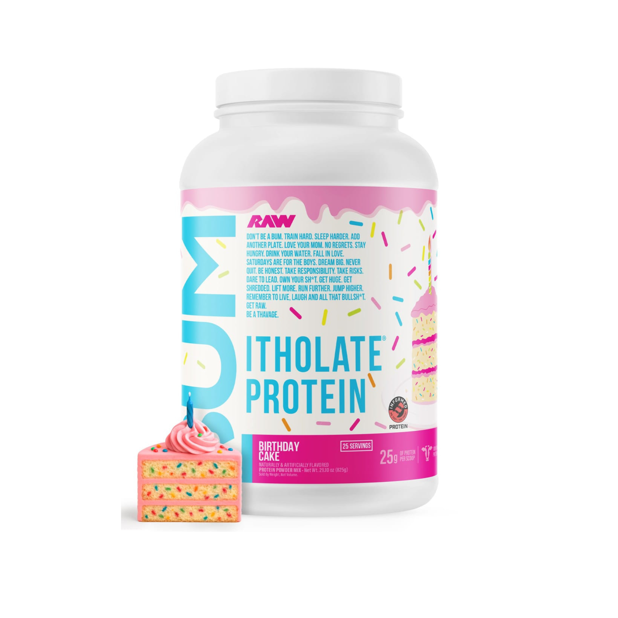 RAW Bum Isolate Protein
