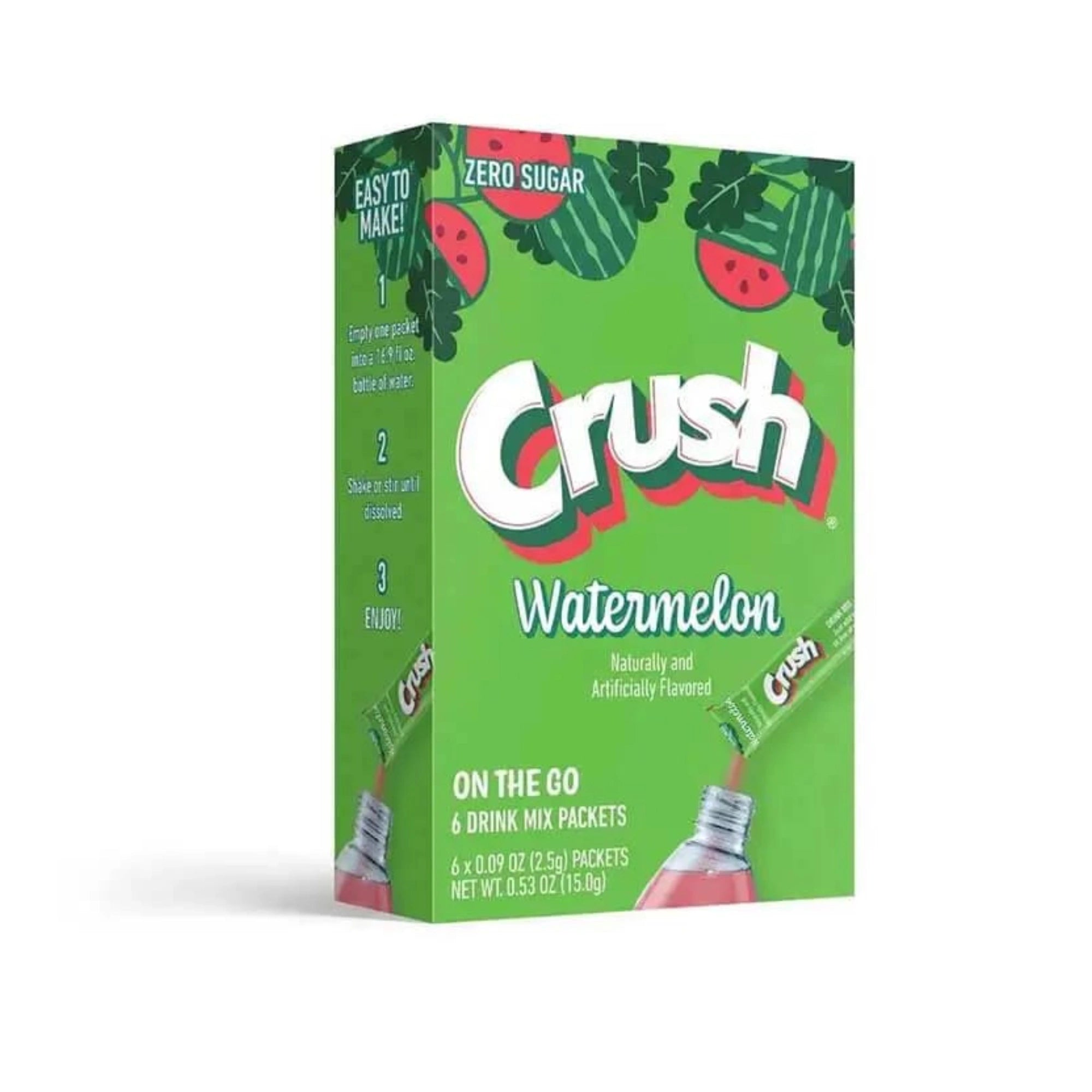 Crush Sugar-Free On‑The‑Go Drink Mix Packets