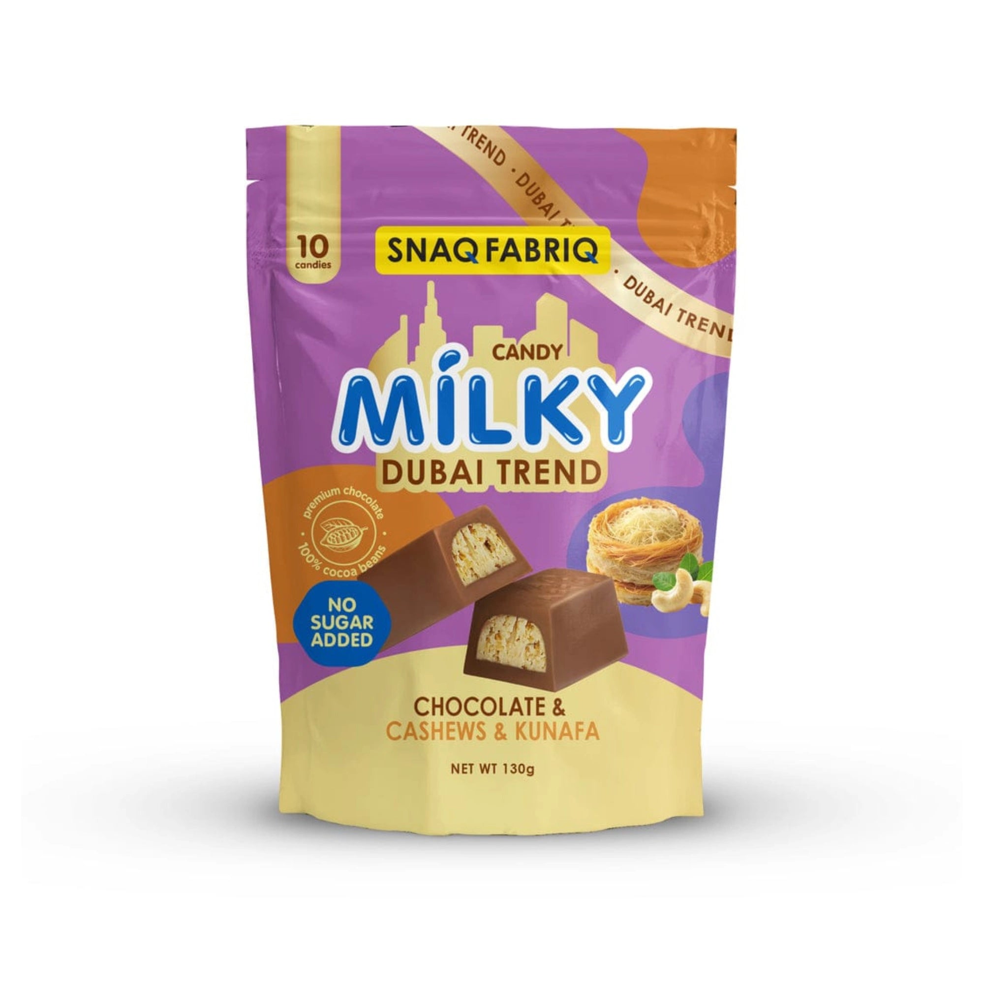 SNAQ FABRIQ Milky Dubai Trend Candy