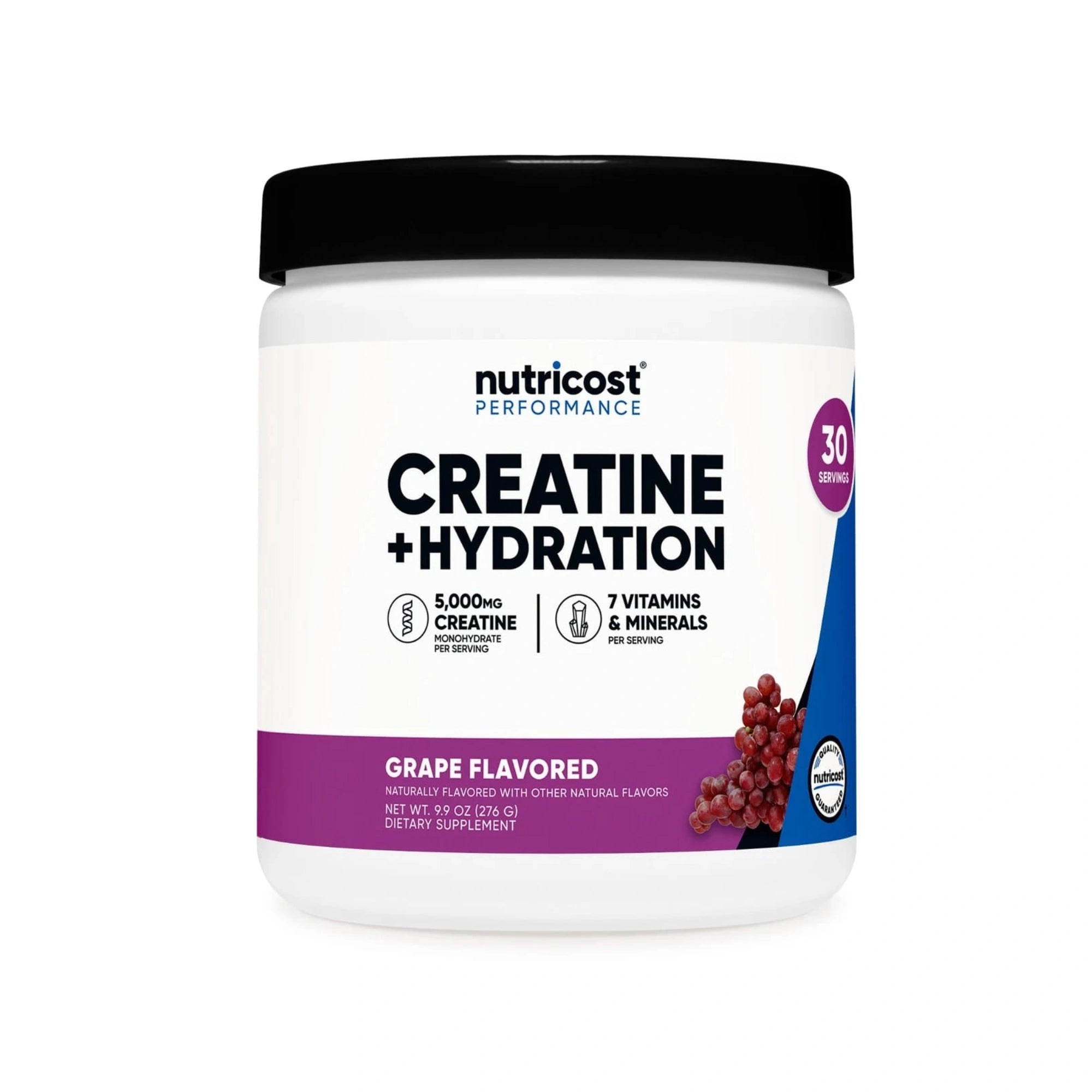 Nutricost Creatine + Hydration – 5,000mg Creatine + 7 Vitamins & Minerals