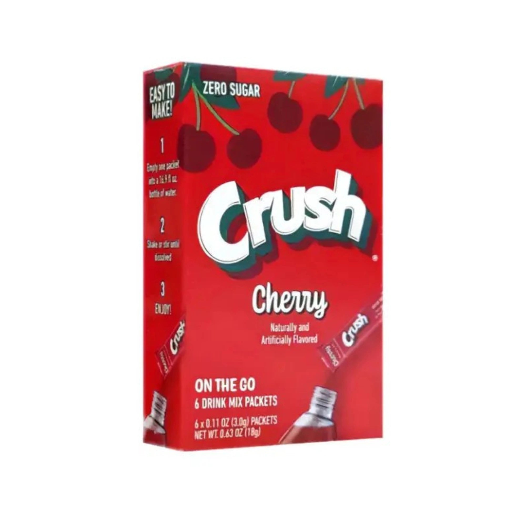 Crush Sugar-Free On‑The‑Go Drink Mix Packets