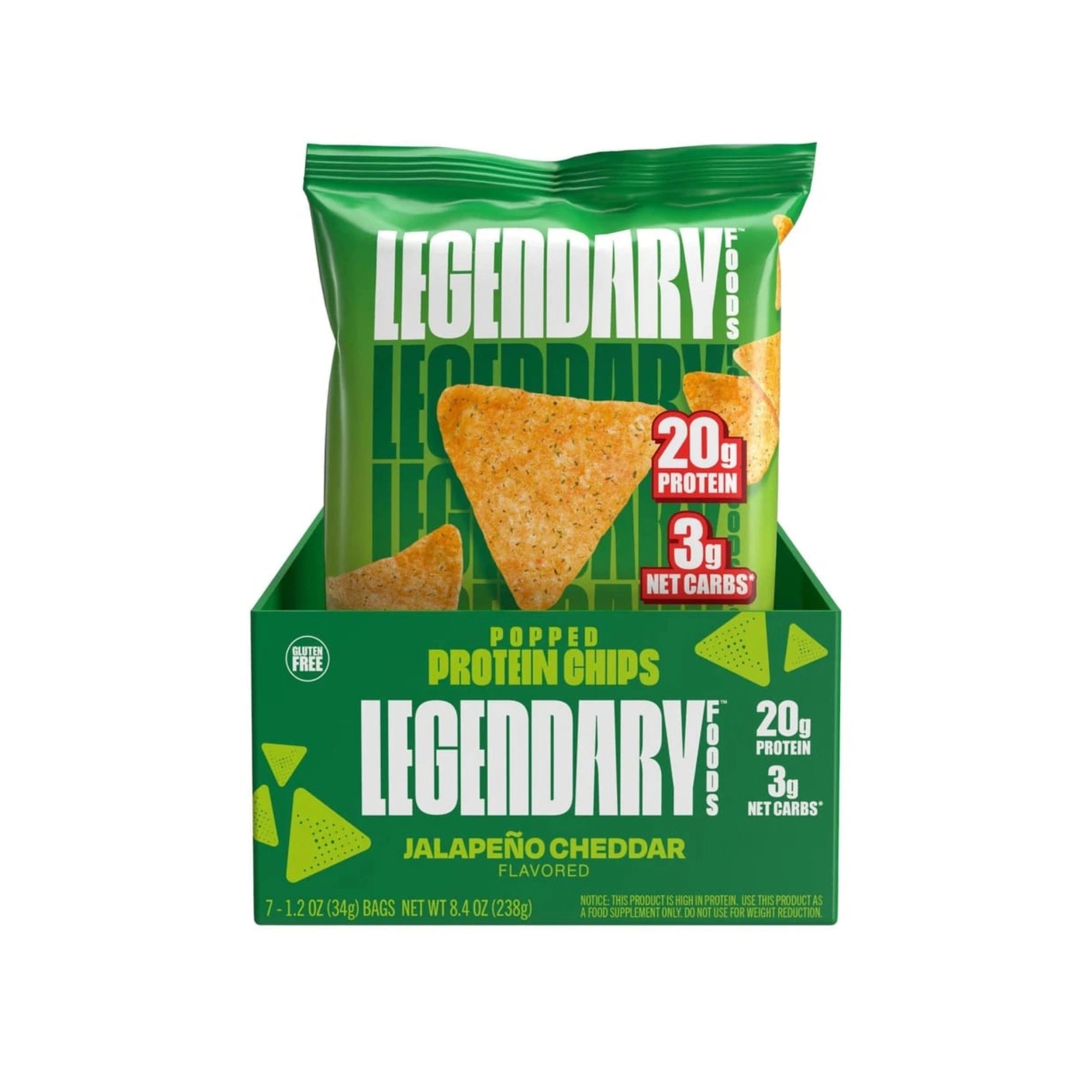 Legendary Foods Popped Protein Chips