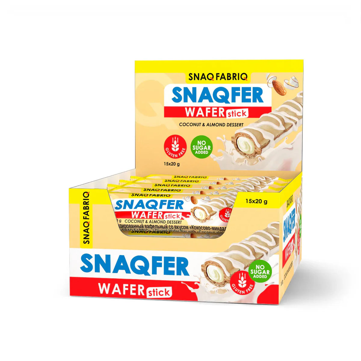 Snaq Fabriq Snaqer Wafer Sticks 20g