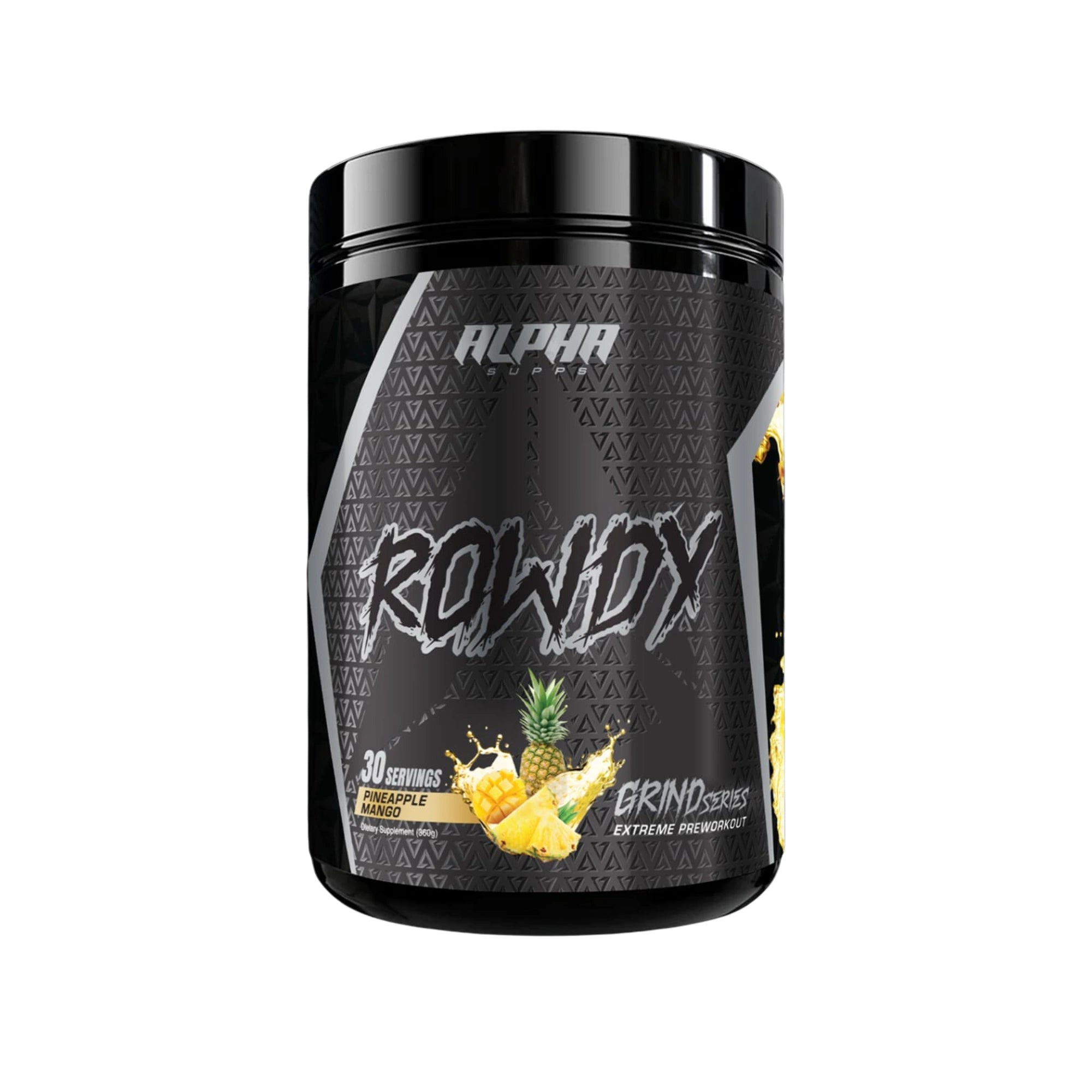 ALPHA ROWDY – Extreme High-Stim Pre-Workout