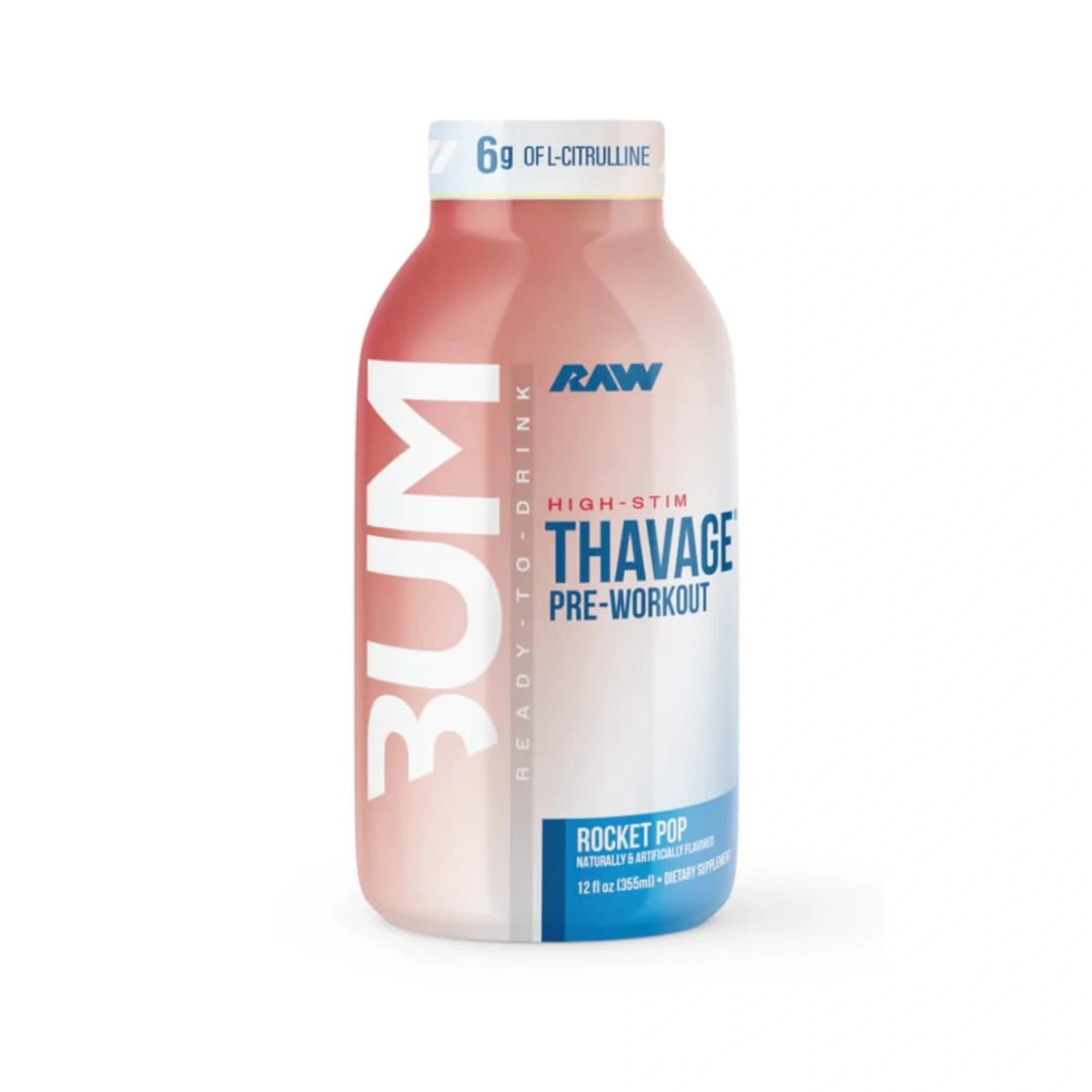 RAW Thavage RTD Pre-Workout Drink 355ml