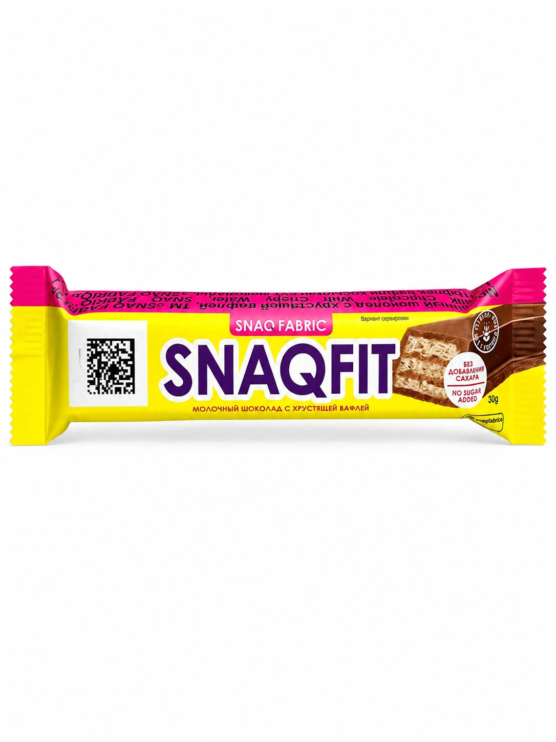 Snaq Fabriq Snaqfit Milk Chocolate With Crispy Wafer 34g