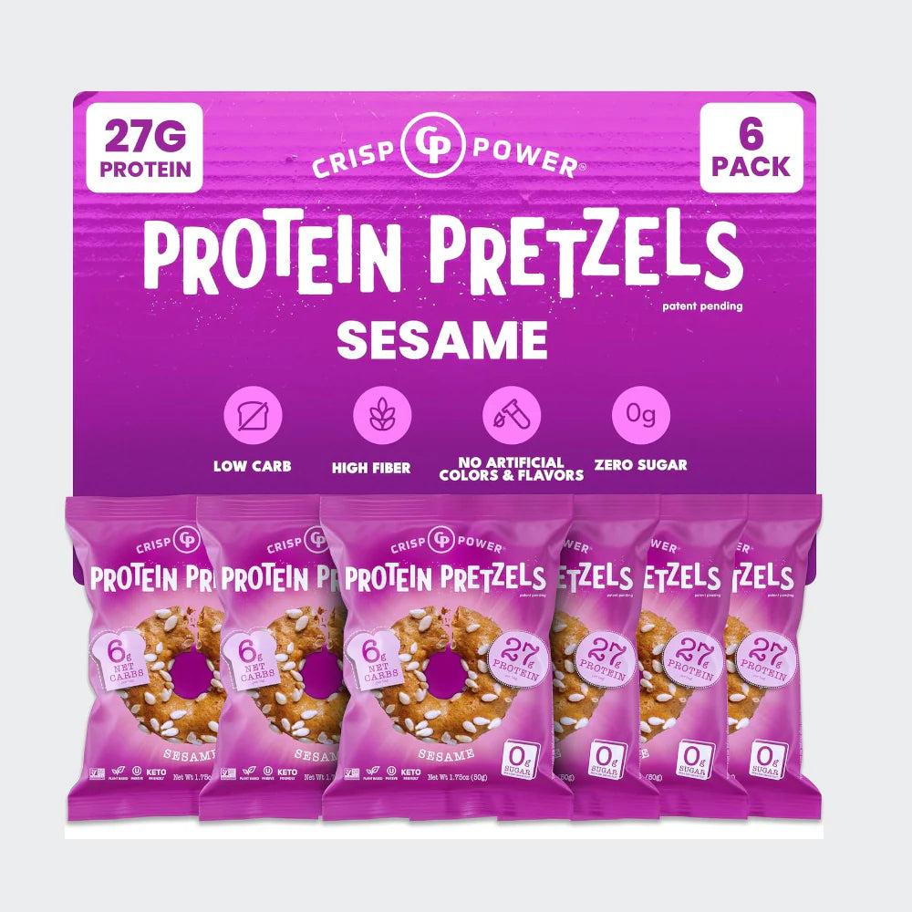 Crisp Power Protein Pretzels