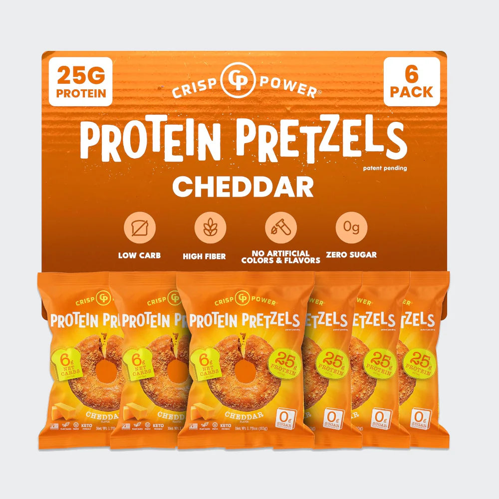 Crisp Power Protein Pretzels
