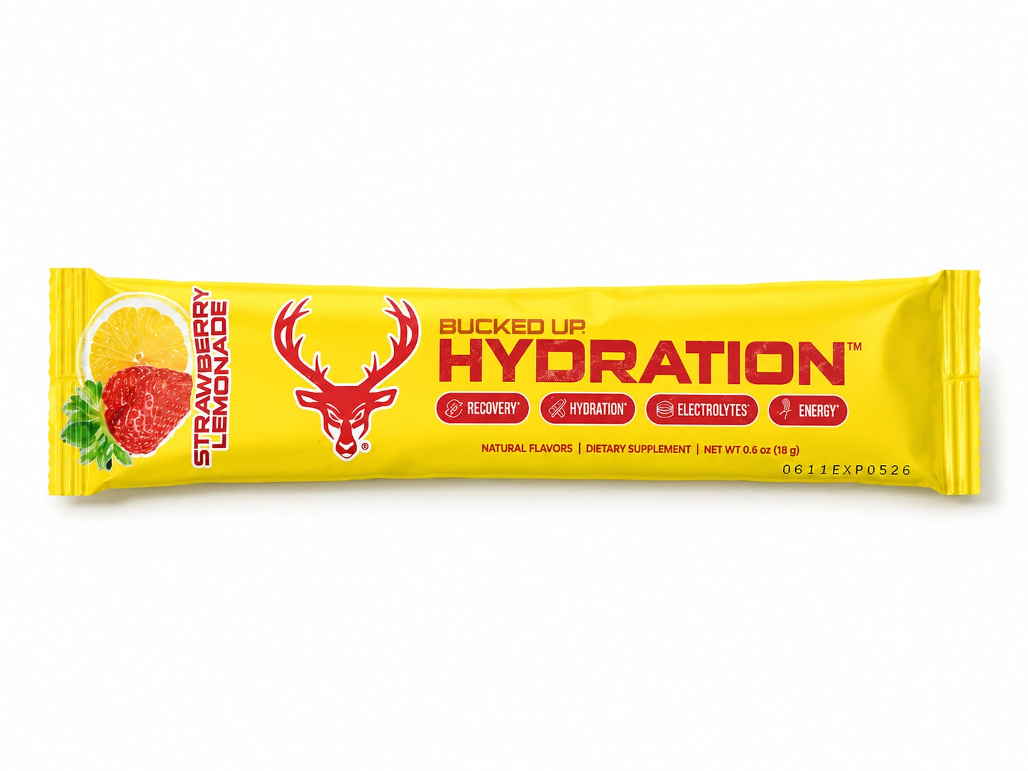 Bucked Up Hydration Sticks