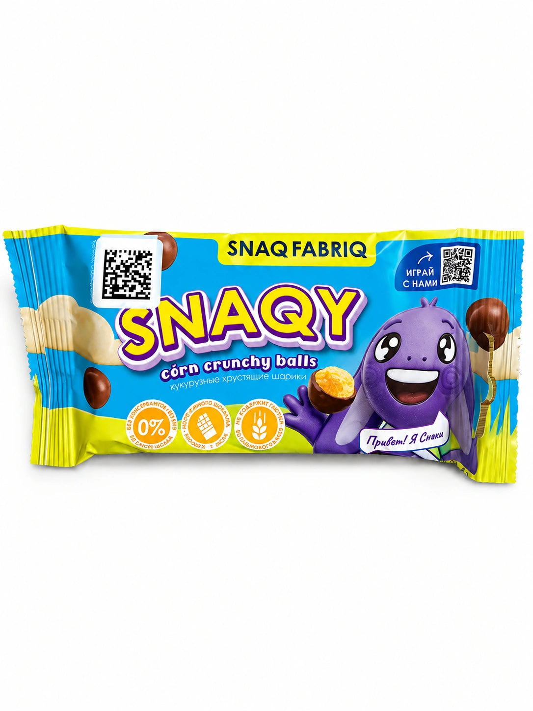 Snaq Fabriq Snaqy Chocolate Covered Corn Balls