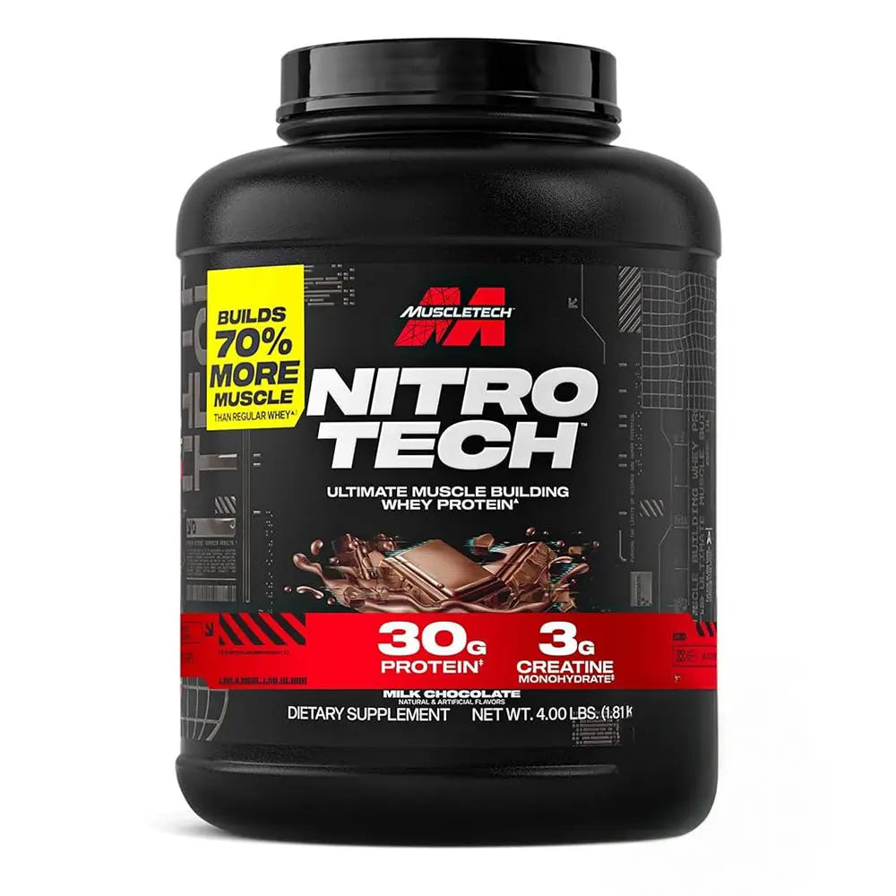 MuscleTech Nitro Tech Whey Protein 4lbs