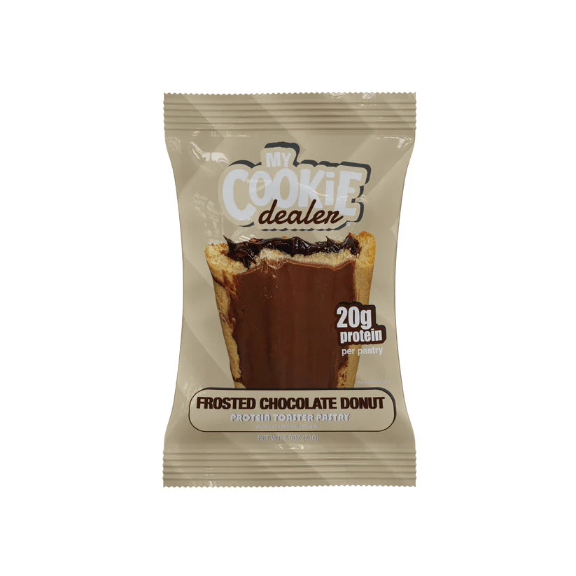My Cookie Dealer Frosted Cookies & Creme Protein Toaster Pastry – 20g Protein