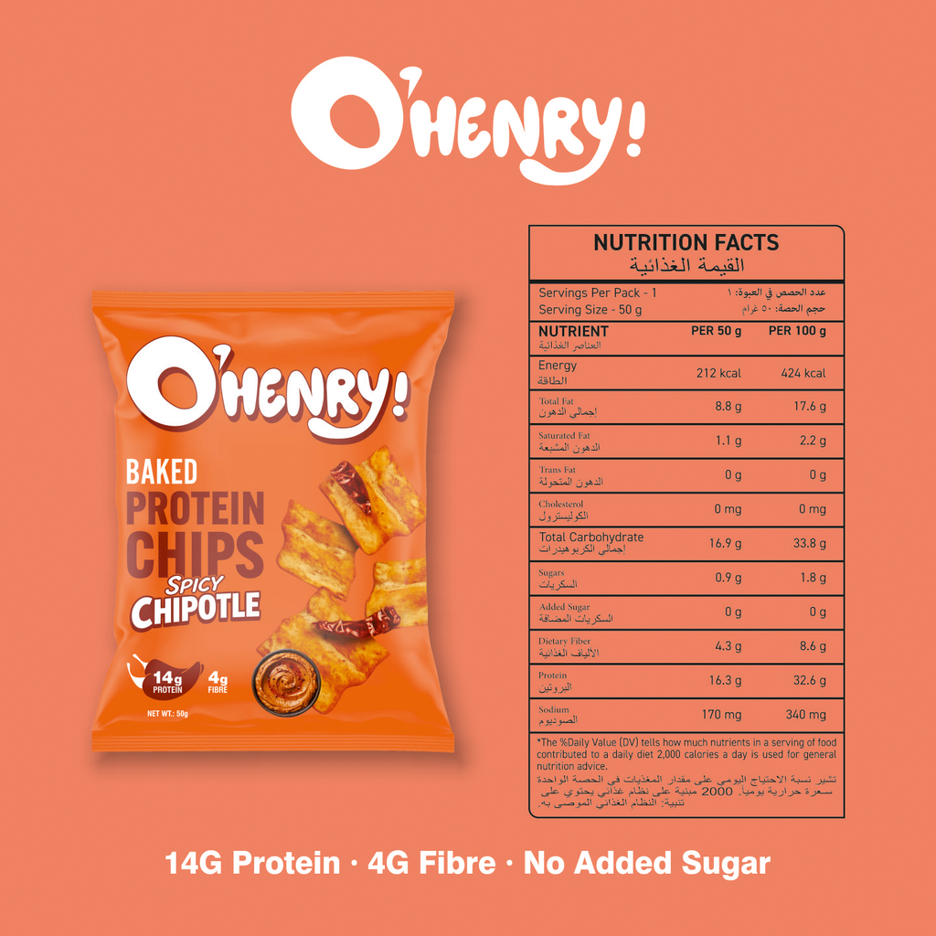 O’Henry Baked Protein Chips