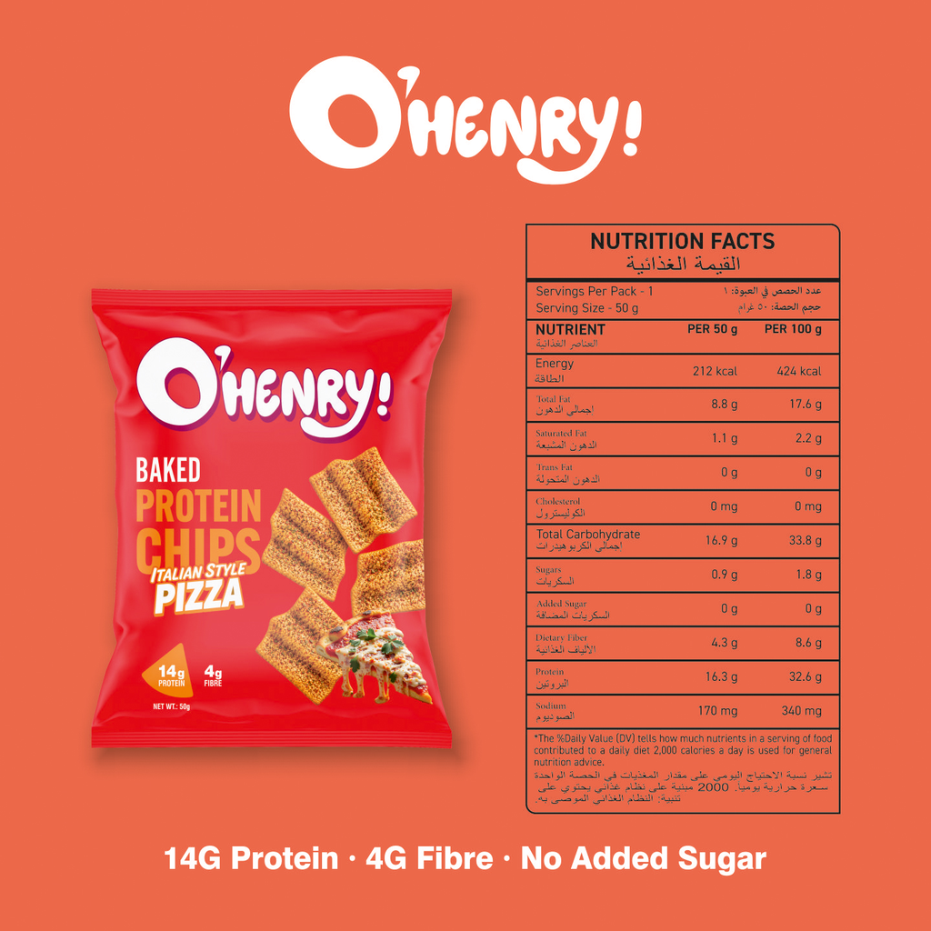 O’Henry Baked Protein Chips