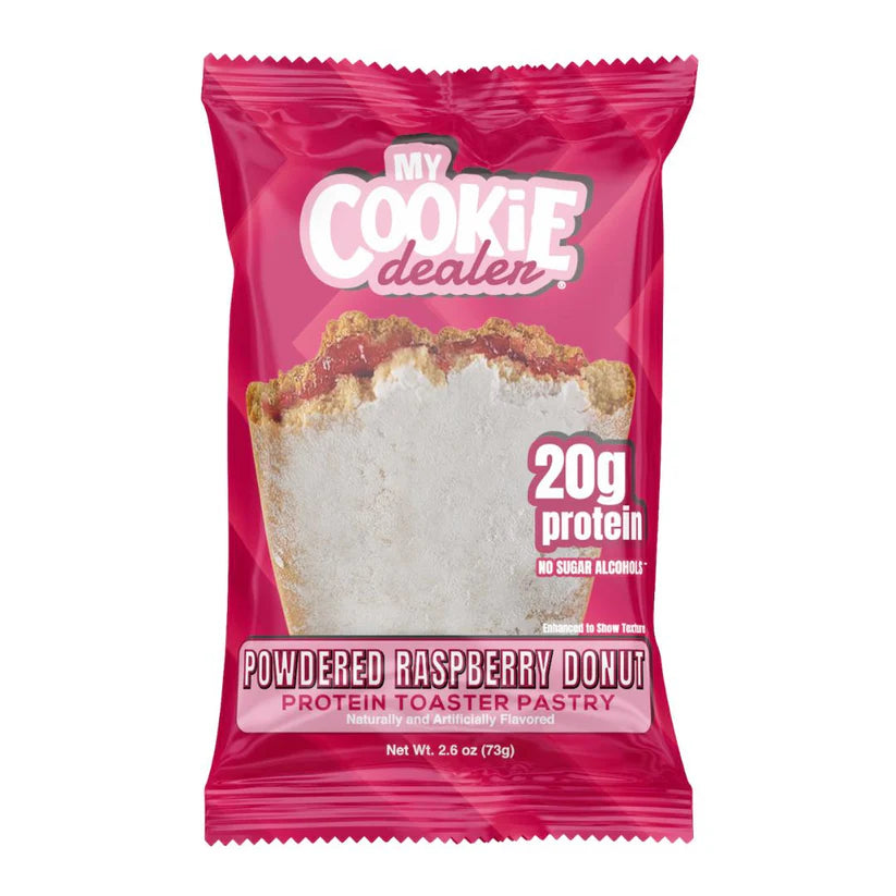 My Cookie Dealer Frosted Cookies & Creme Protein Toaster Pastry – 20g Protein