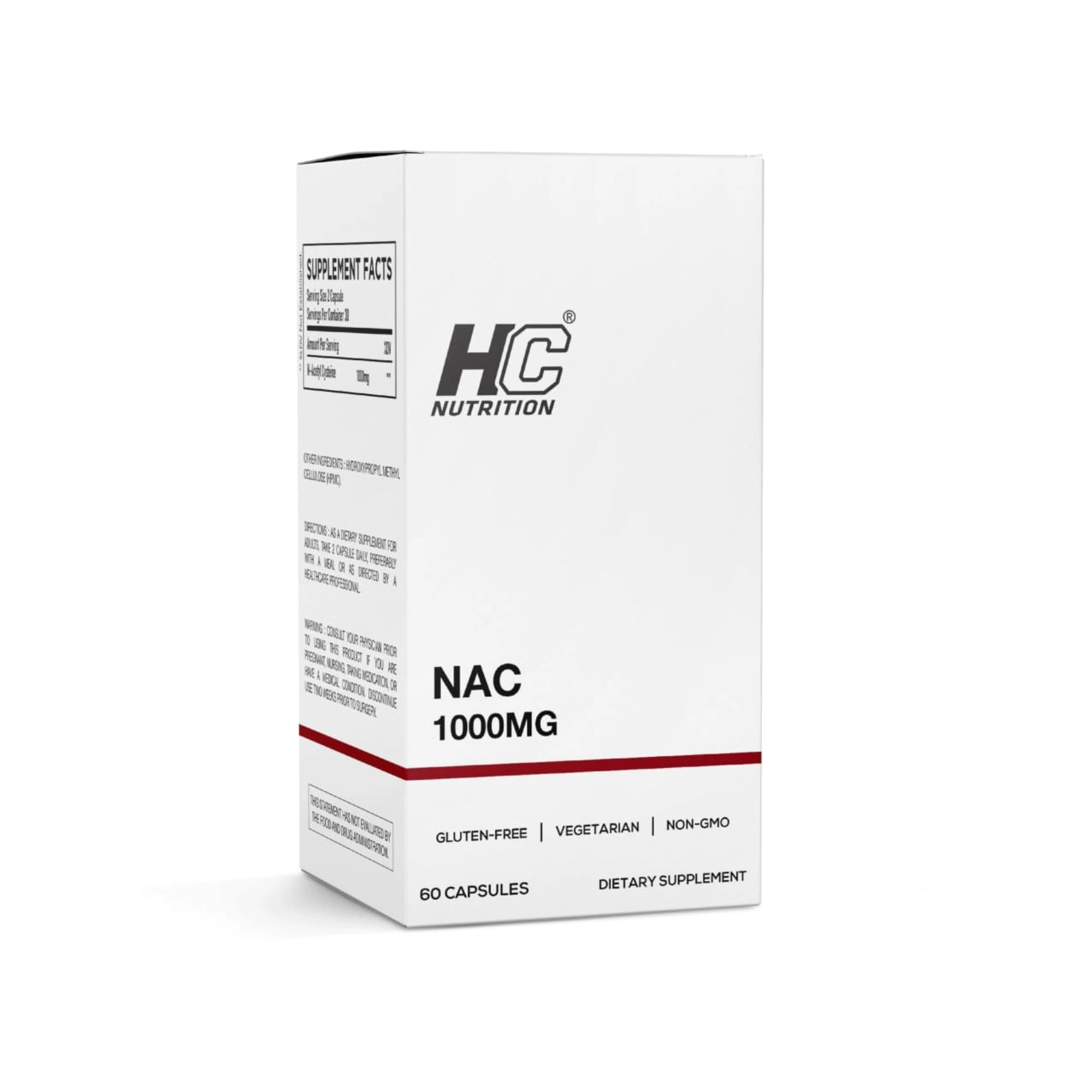 HC Nutrition NAC 1000 mg – 60 Capsules