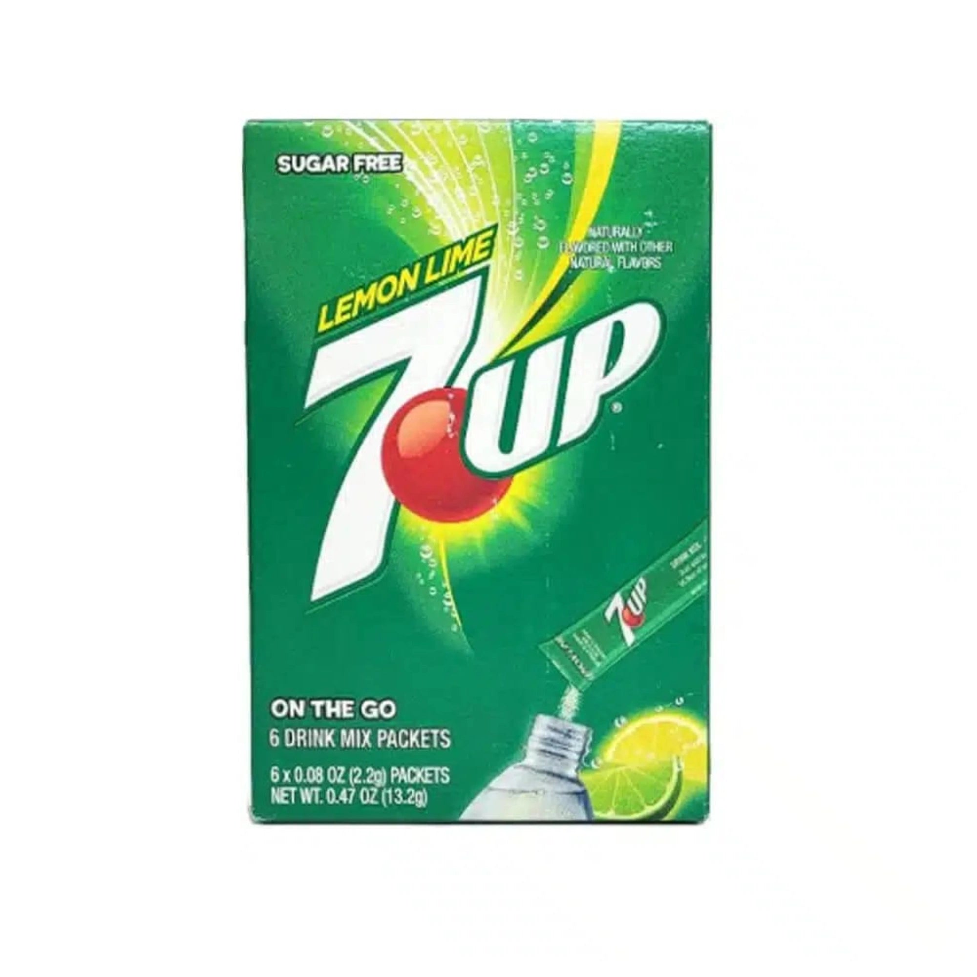 7UP Sugar-Free On‑The‑Go Drink Mix Packets