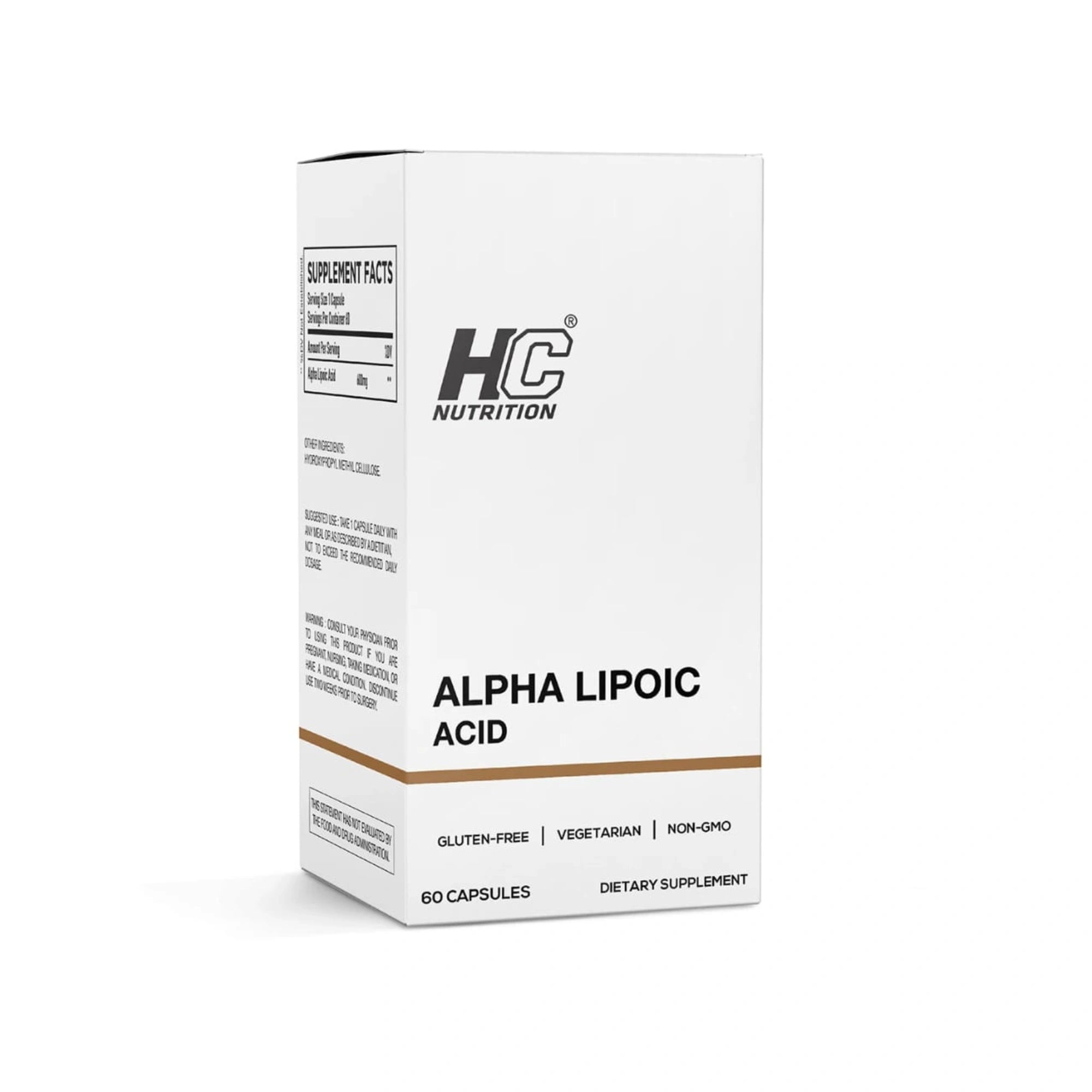 HC Nutrition Alpha Lipoic Acid – 60 Capsules