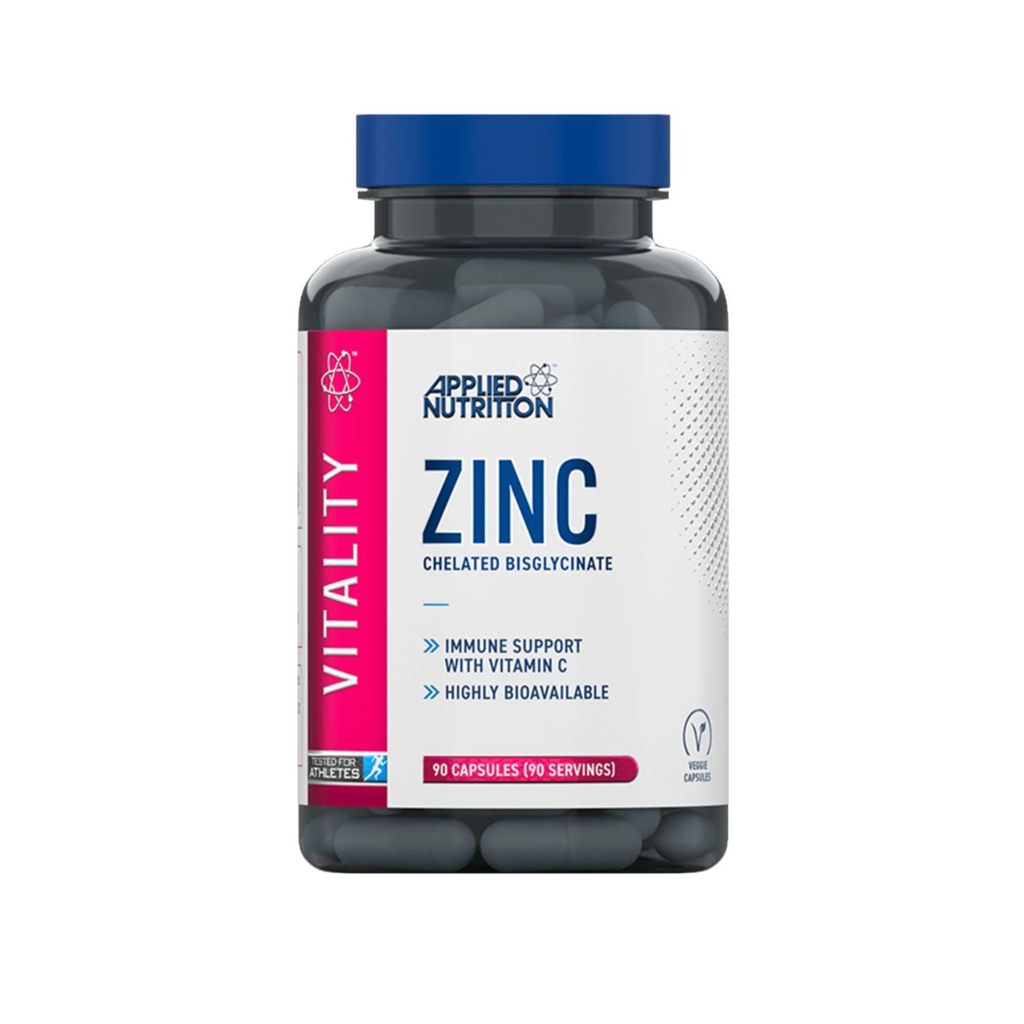 Applied Nutrition Zinc Chelated Bisglycinate – Immune & Wellness Support