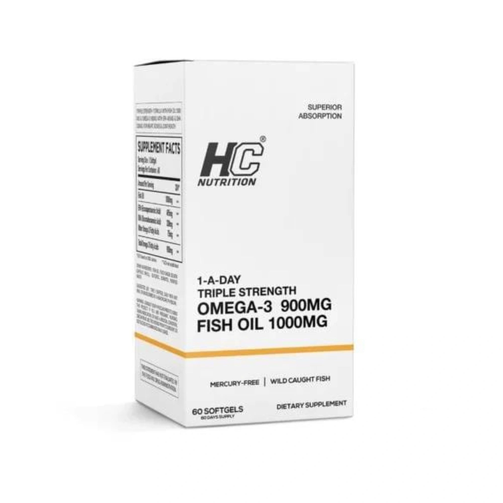 HC Nutrition Triple strength omega 3 fish oil