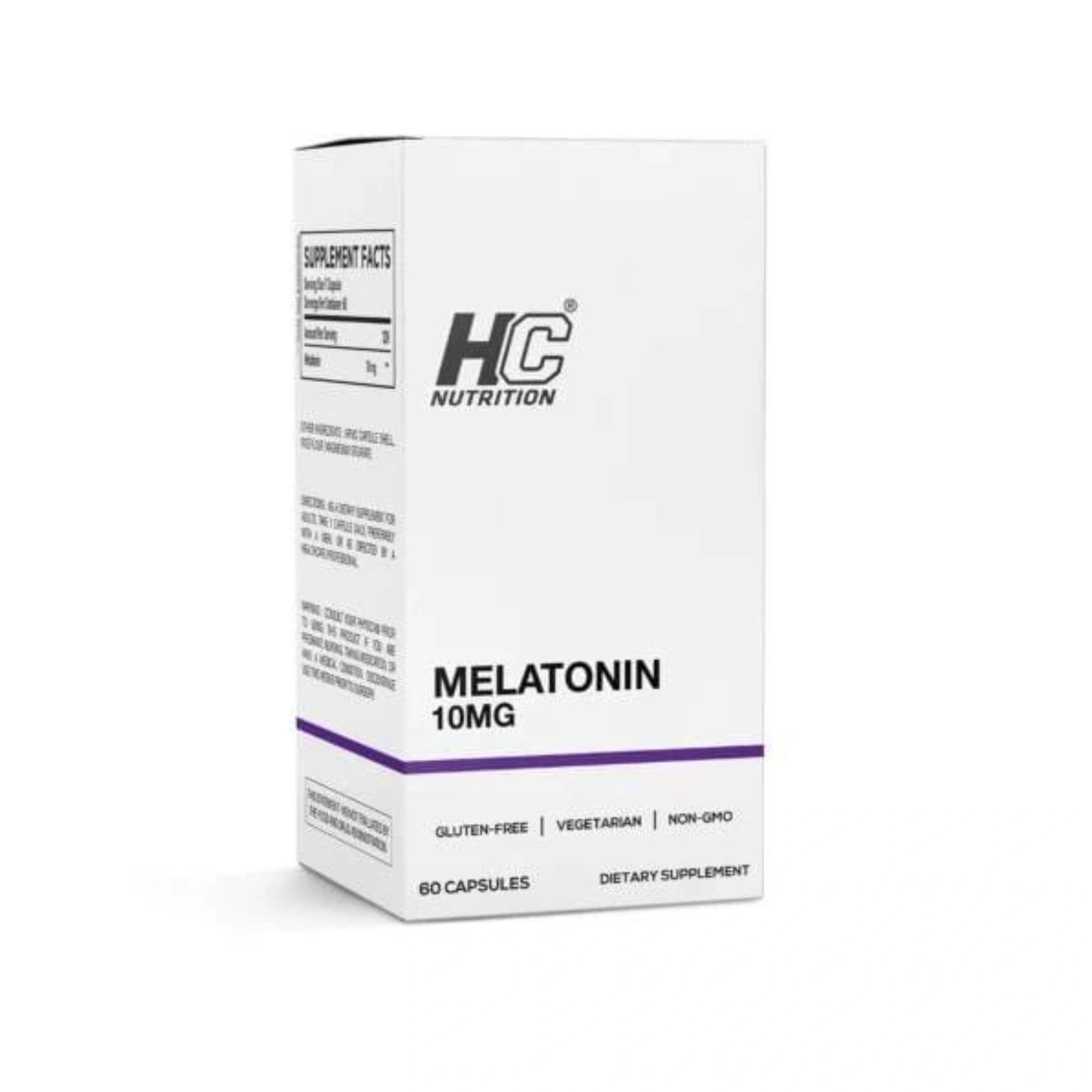 HC Nutrition Melatonin 10mg – 60 Capsules