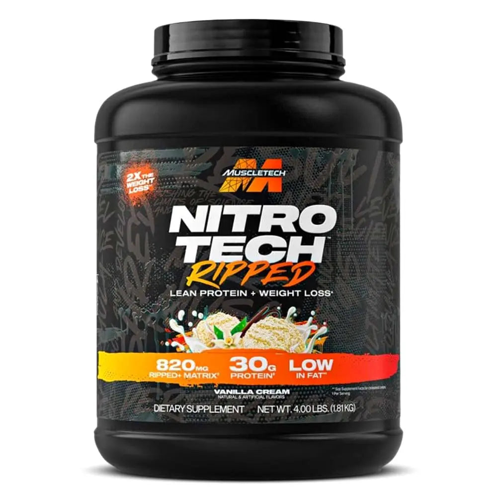 Muscletech Nitro Tech Ripped Chocolate Fudge Brownie