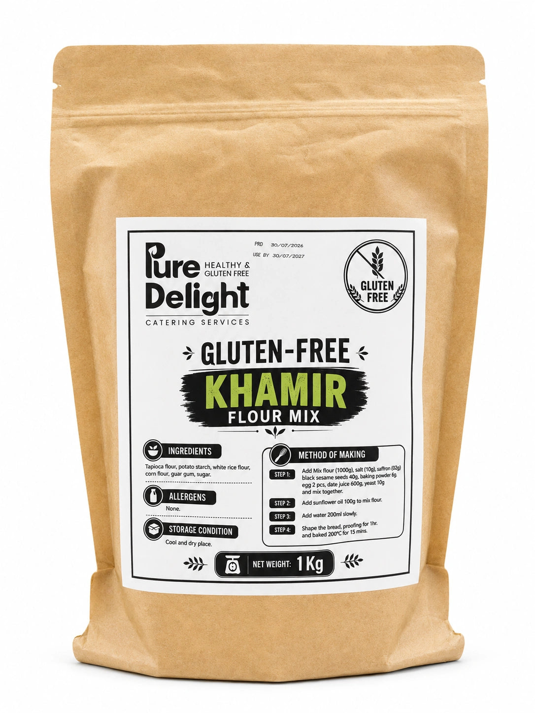 Pure Delight Khamir Flour Mix
