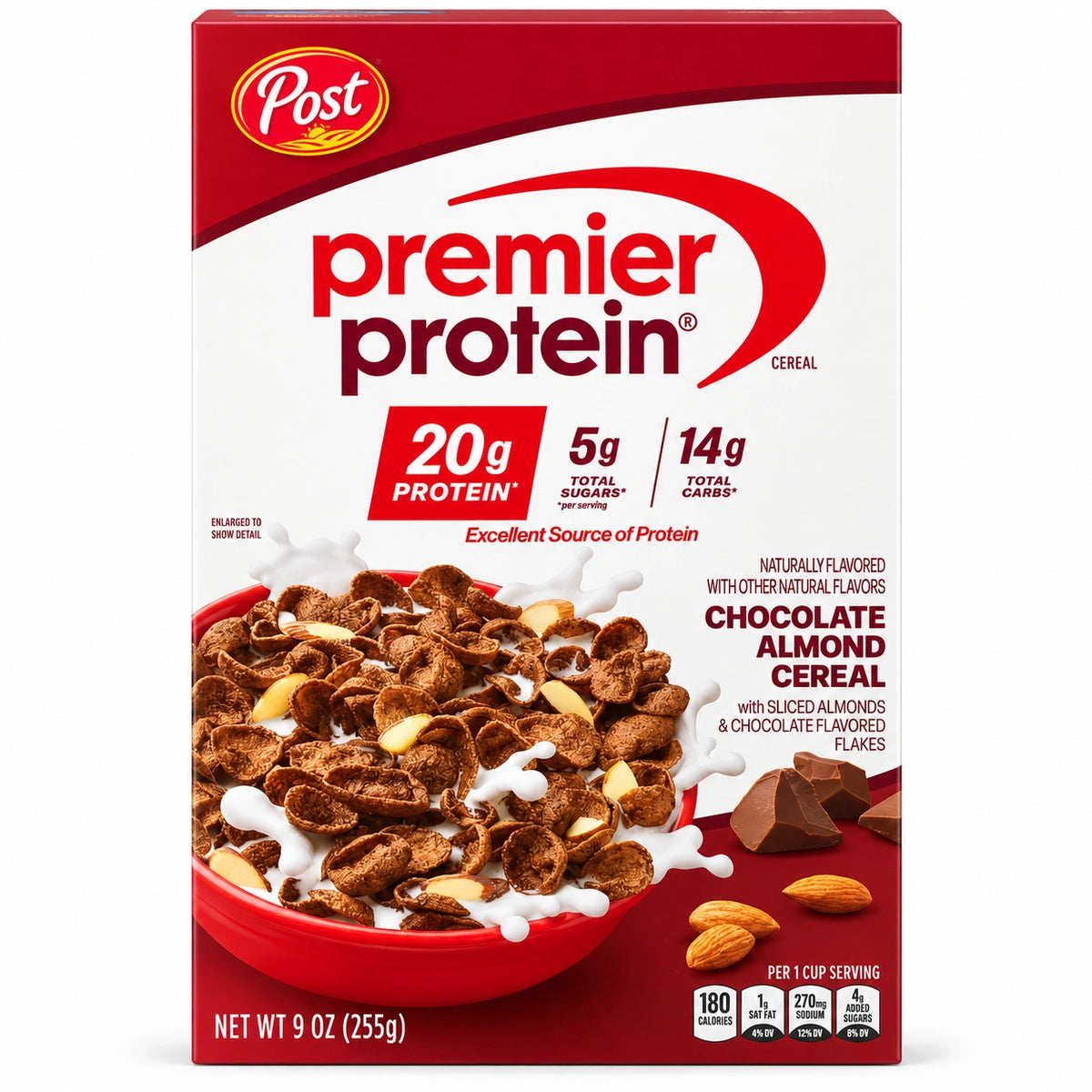 Premier Protein Cereal Chocolate Almond Cereal