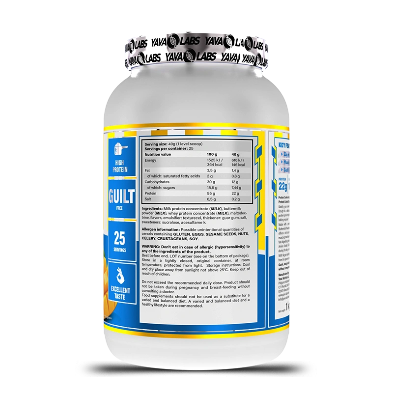 Yava Labs Protein Cookie Dough 1kg
