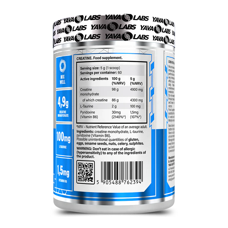 Yava Labs Creatine Powder 300g