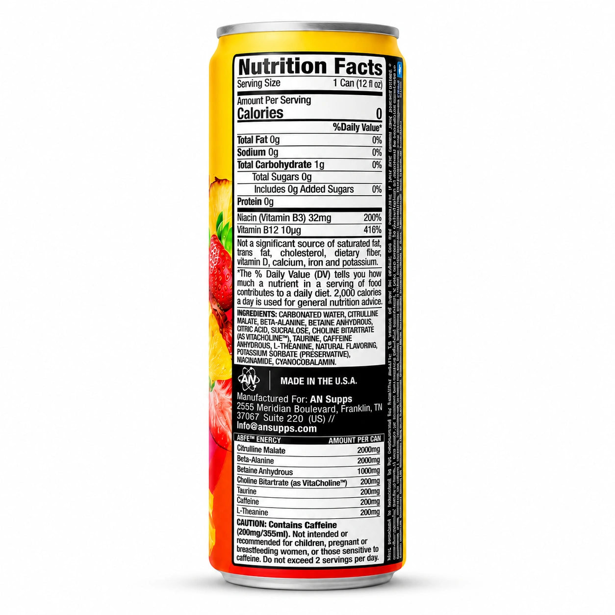 ABE Chiquita Pineapple Strawberry