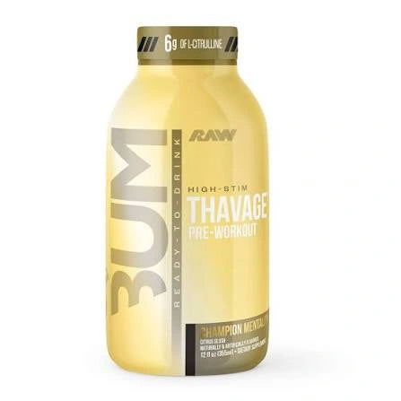 RAW Thavage RTD Pre-Workout Drink 355ml