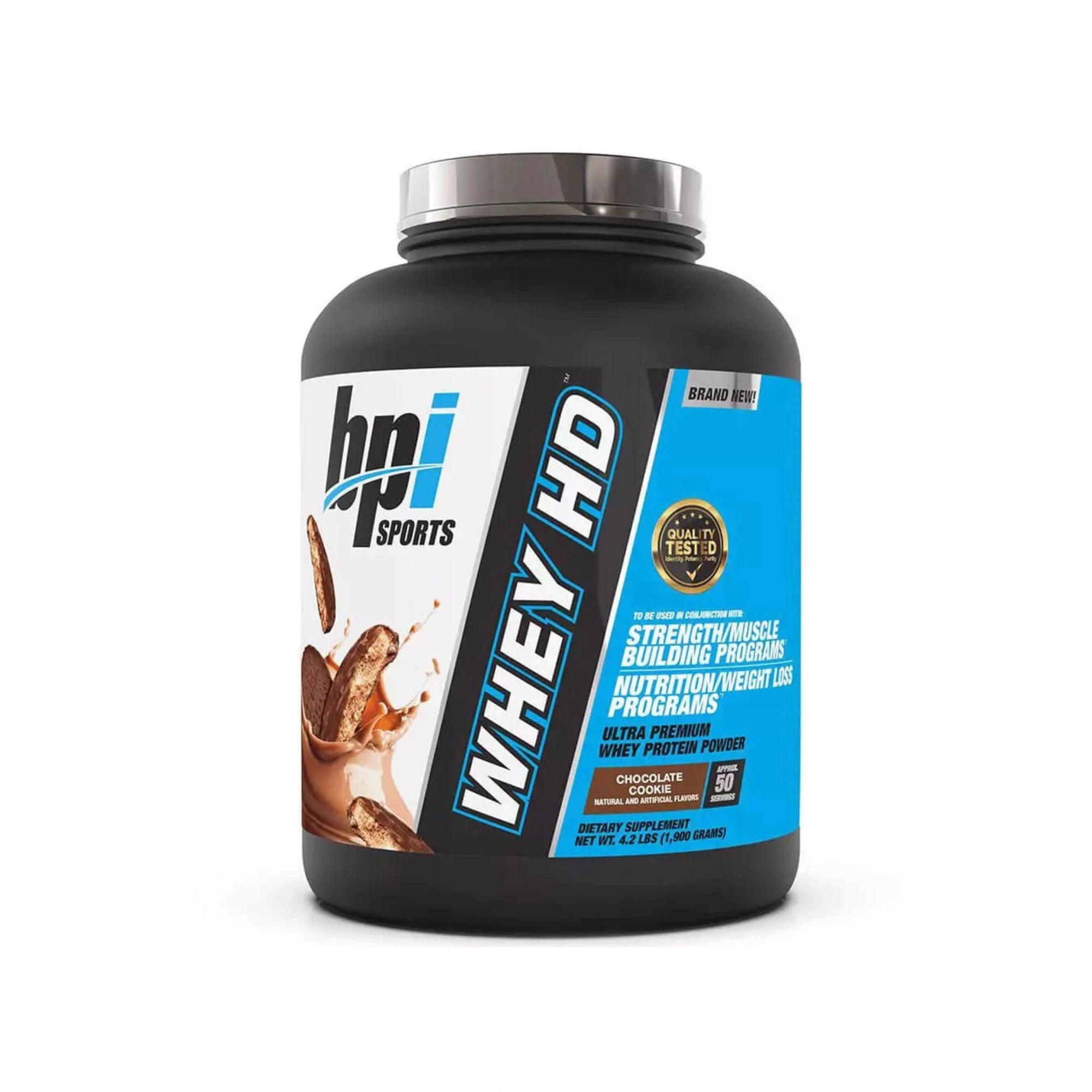BPI Sports Whey HD 4.2lb – Ultra Premium Whey Protein Powder