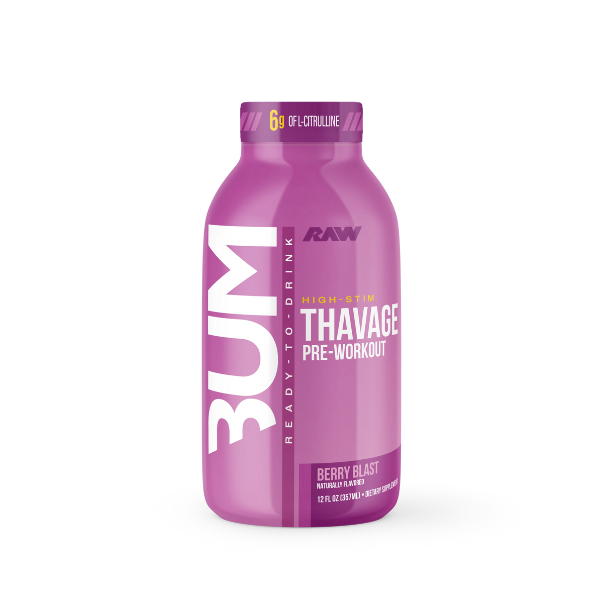 RAW Thavage RTD Pre-Workout Drink 355ml